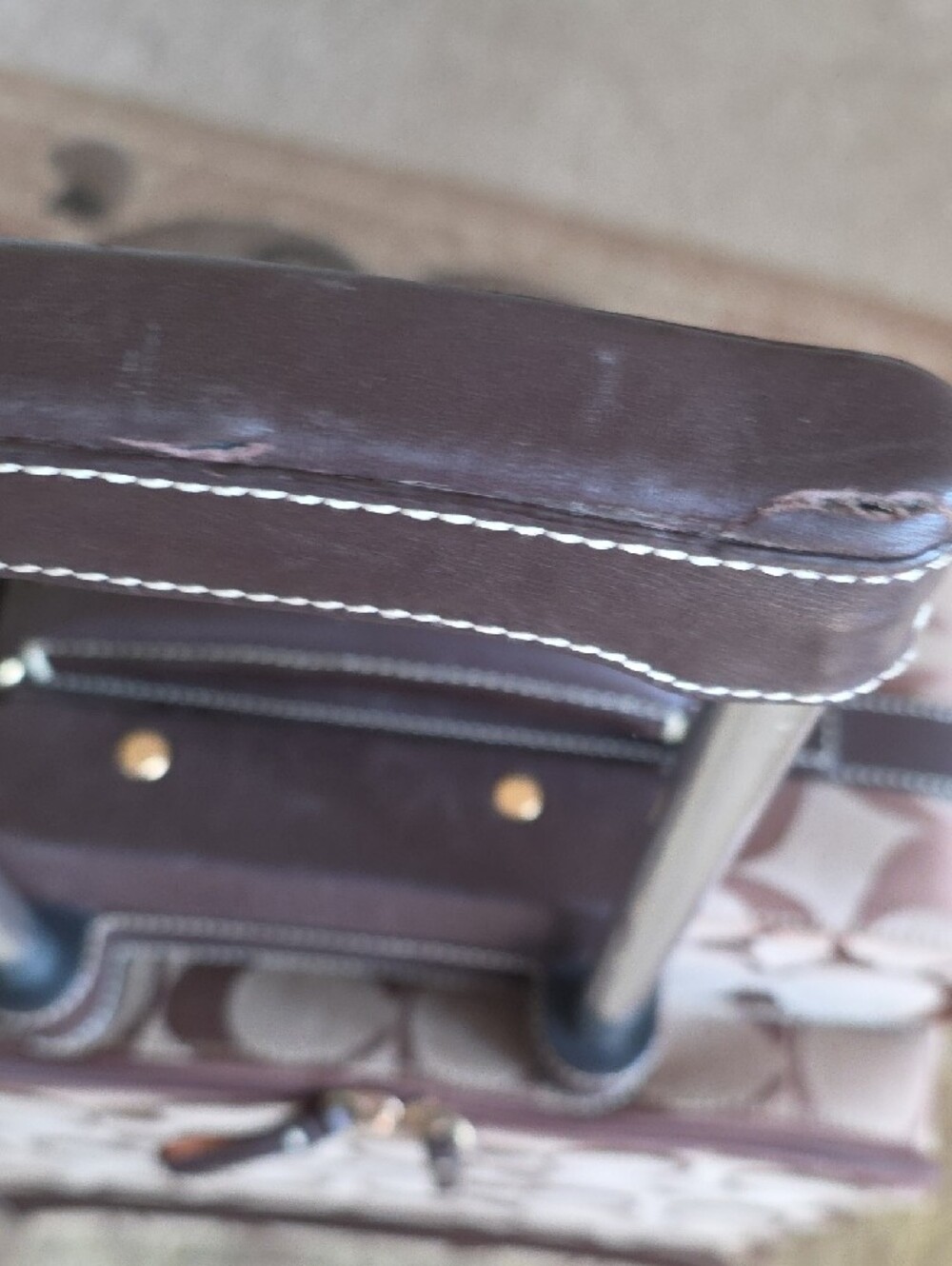 Coach Signature Carry-On Spinner Luggage - Picture 5 of 13